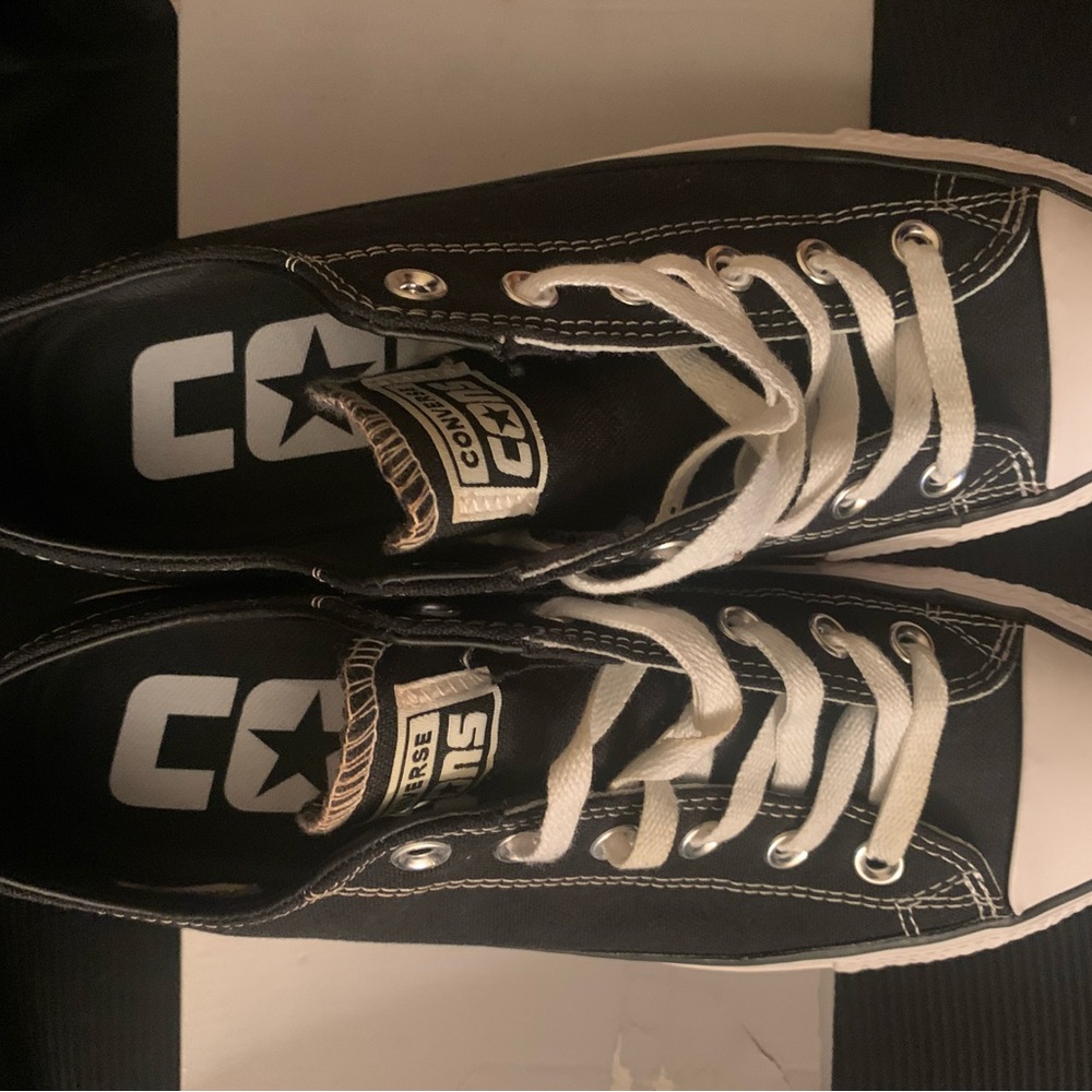 Converse Black and White Sneakers